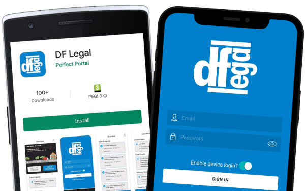 DF Legal LLP Solicitors - Perfect Portal App